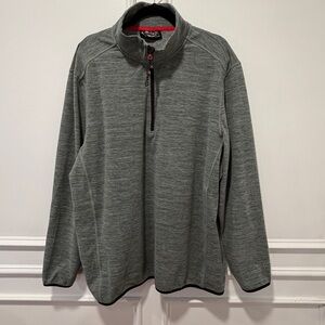 Avalanche Outdoor Supply Company 1/4 Zip Pullover Green Fleece Men’s XXL